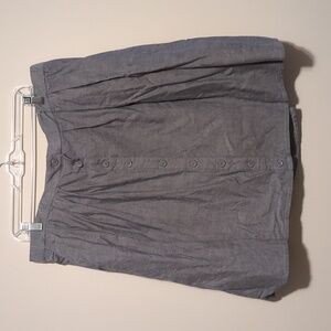 Womens Size 2X Modcloth Button Front Skirt
